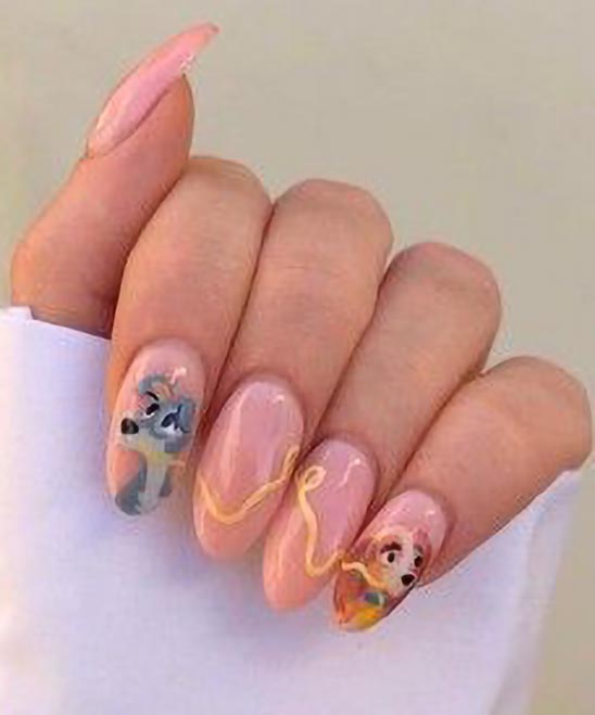Gel Disney Nails