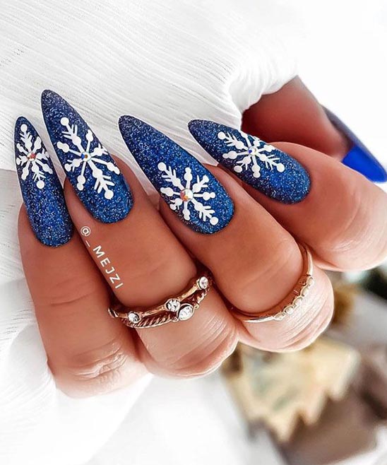 Gel Fall Nail Colors Dark Blue