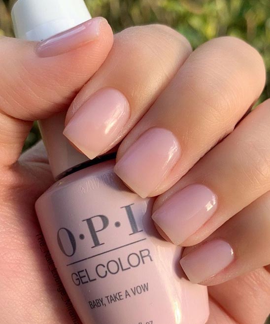Gel Nails Neutral Colors