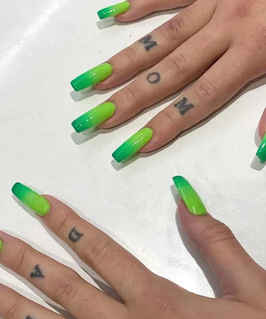 Gel Nails for St Patrick's Day