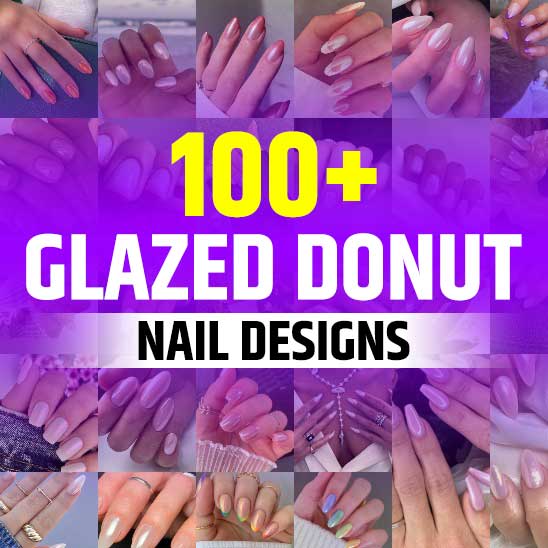 Glazed Donut Nails