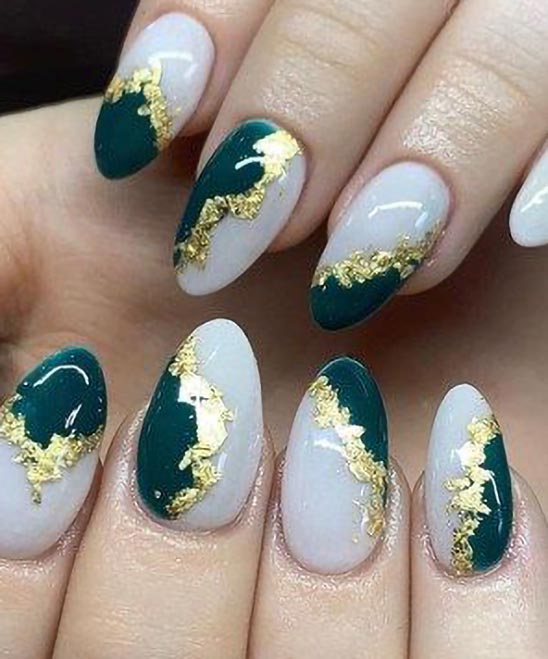 Gold Nail Art
