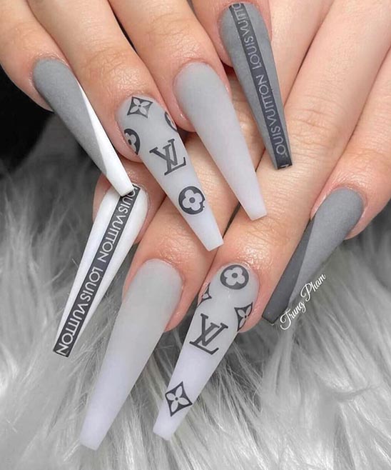 Louis Vuitton Nails💖  Louis vuitton nails, Las vegas nails, Pastel nails