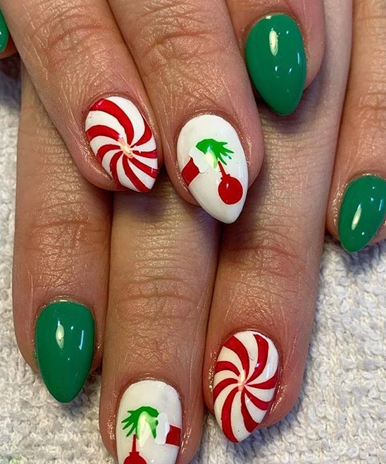 Grinch Nail Polish Strips