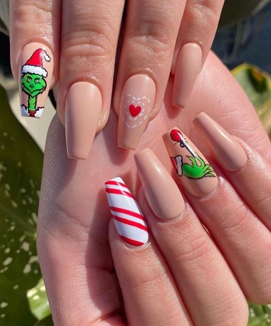 Grinch Nail Set