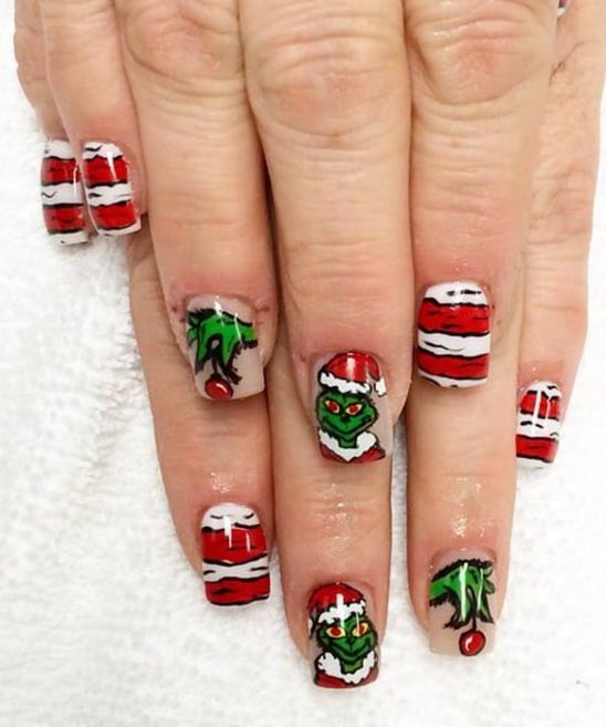 Grinch Nail Stickers Near Me