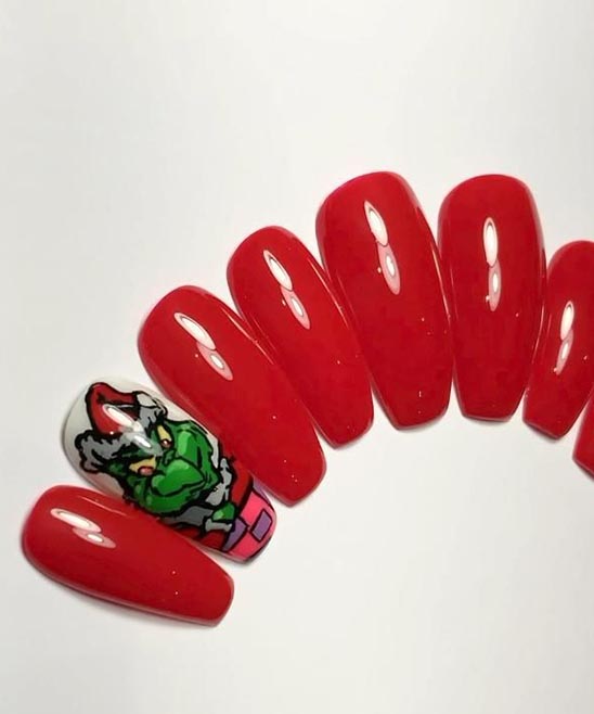 Grinch Nails 2023