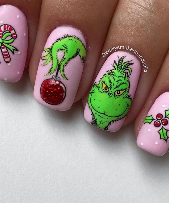 Grinch on Nails