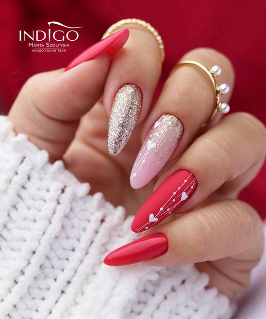 Heart Designs for Nails