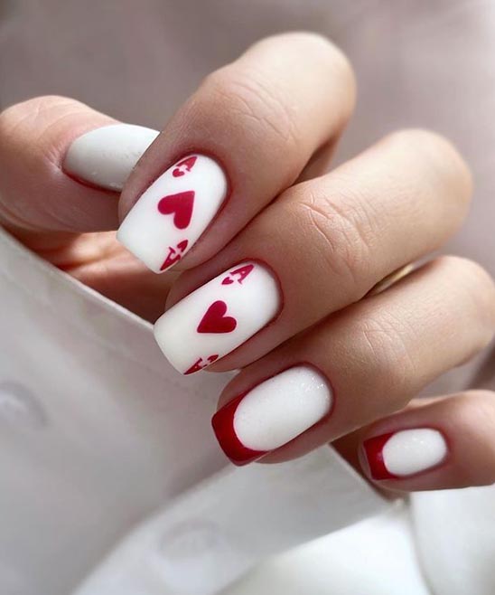 Heart Tip Nails