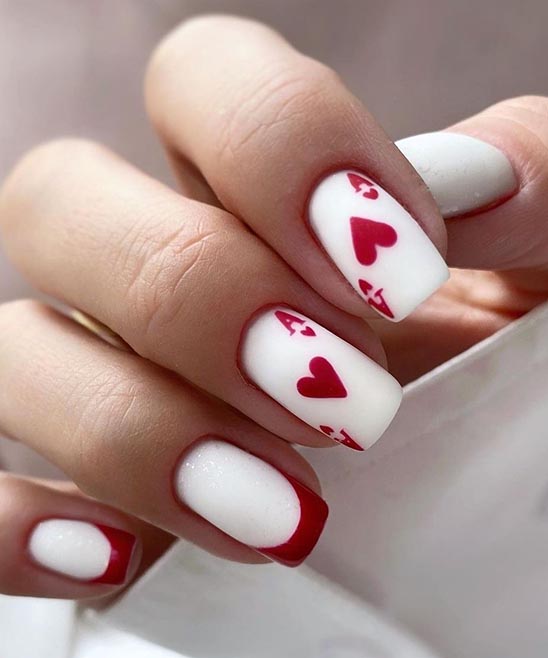 Hearts on Nails Design