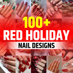 Holiday Red Nails