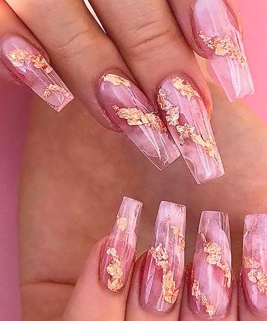 50 Coffin Pink Nail Designs 2024 Tailoringinhindi 2494