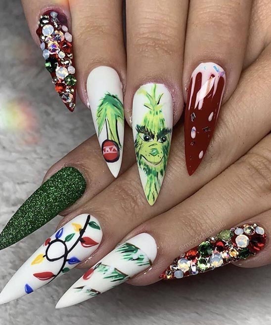 How the Grinch Stole Christmas Nails