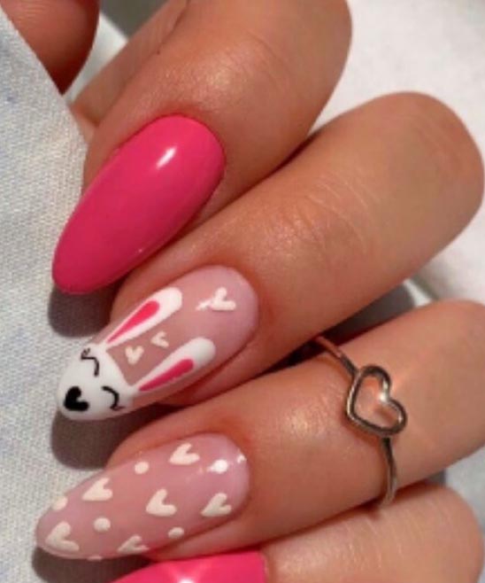 How to Do Easter Bunny Nails