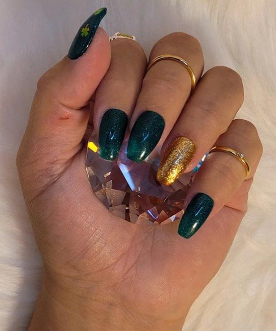 Kiss St Patrick's Day Nails