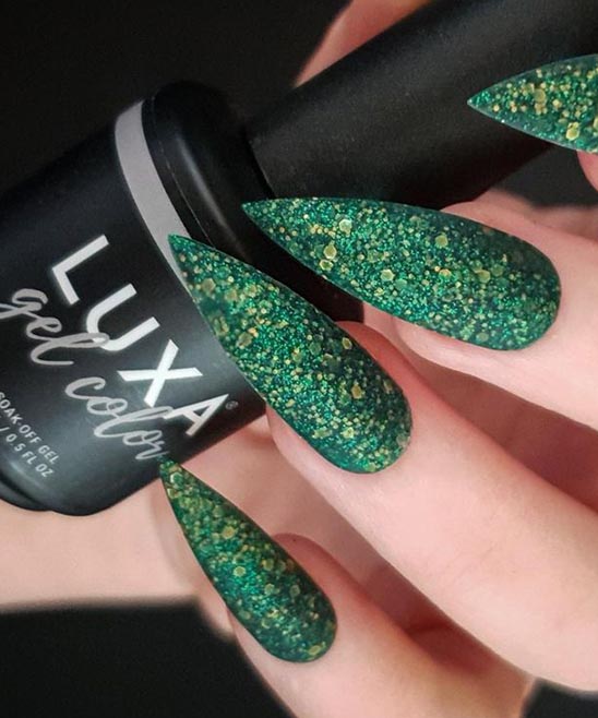 Light Blue Nails Fall