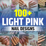 Light Pink Nail Designs