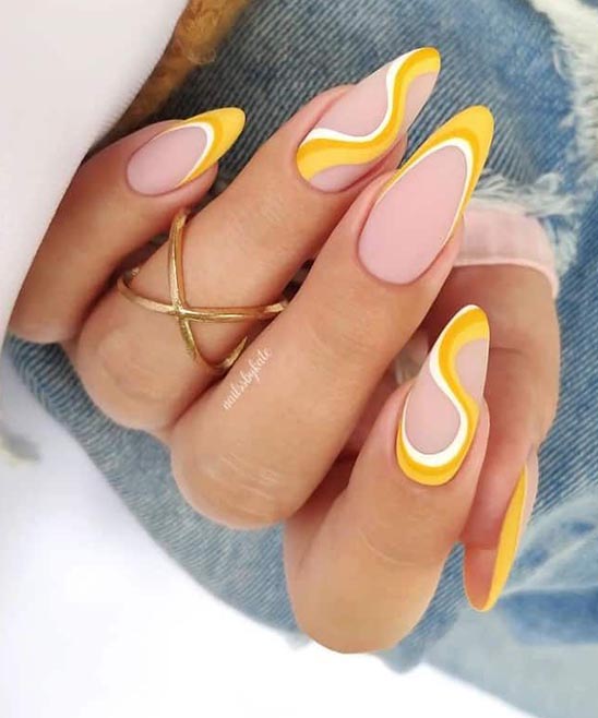 Light Yellow Nails
