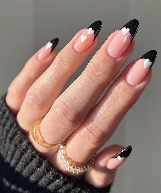Long Coffin Winter Nails