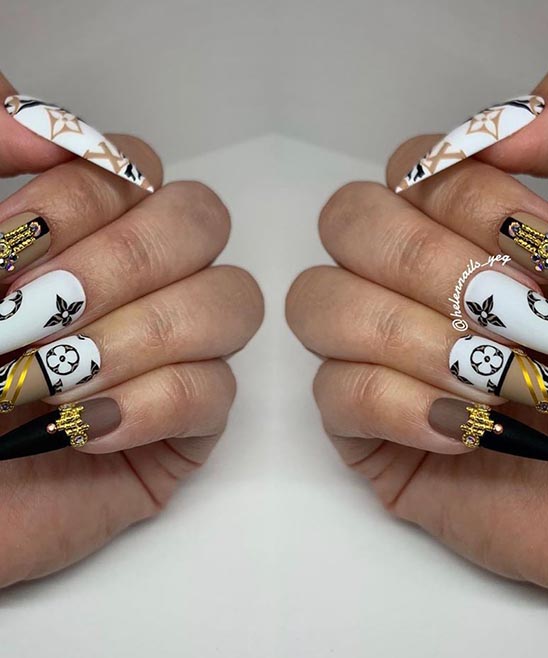 100+ Lv Nails (2023) Designs - TailoringinHindi