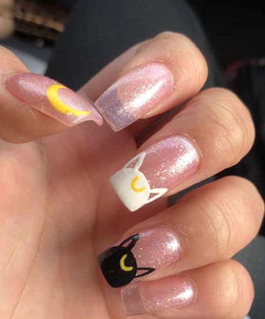 Megan Thee Stallion Anime Nails