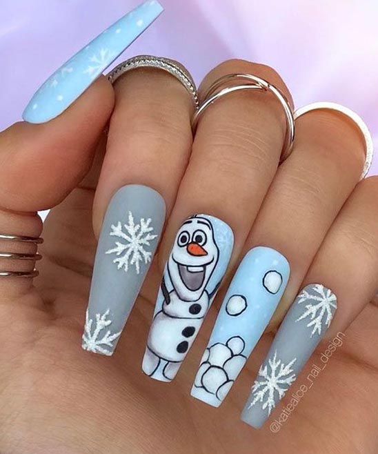 Mickey Mouse Disney Nails