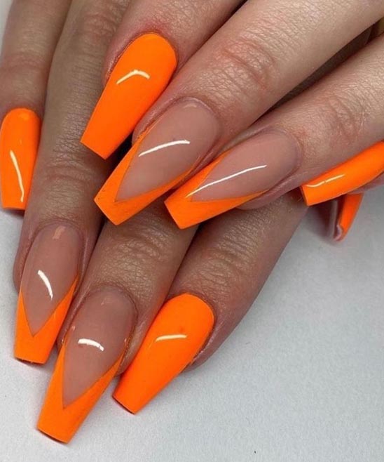 Nail Art Designs Coffin Shape