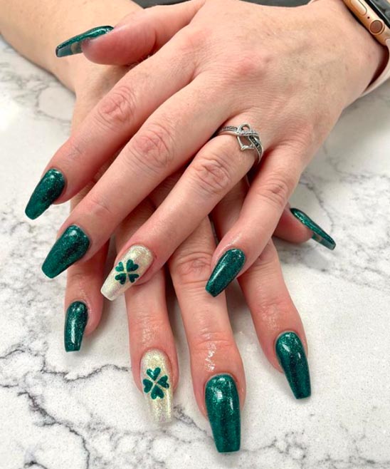 Nail Art Designs for St Patrick's Day