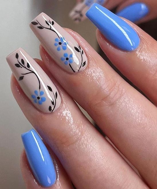 Nail Art Flower Design