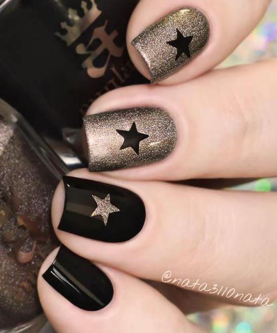 Nail Art With Stars