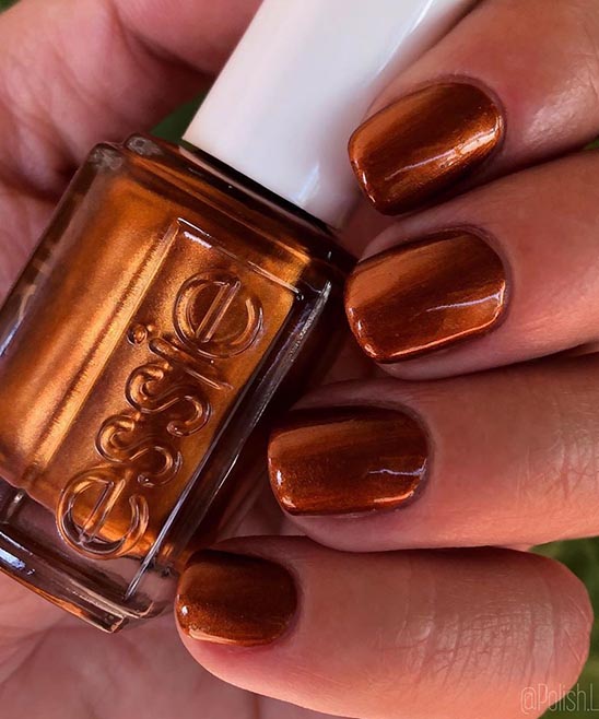 Nail Colors to Go With Burnt Orange Dress