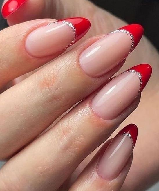 Nail Designs French Tip Christmas