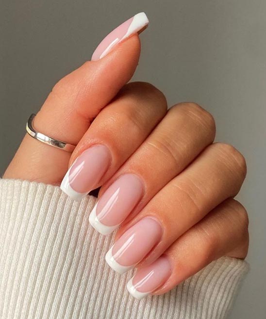 Nail Designs French Tip Oval Shap
