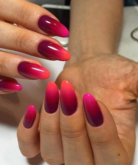 Nail Designs Oval Shape