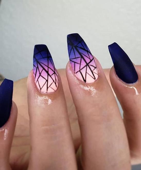 Nail Designs Pictures Coffin Shape