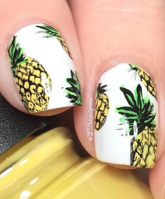 Nail Designs Pineapple