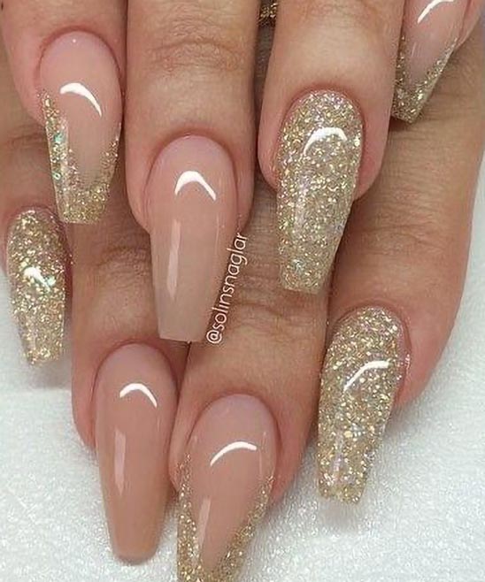 Nail Designs With Gold