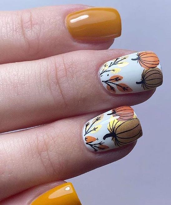 Nail Designs With Pumpkins
