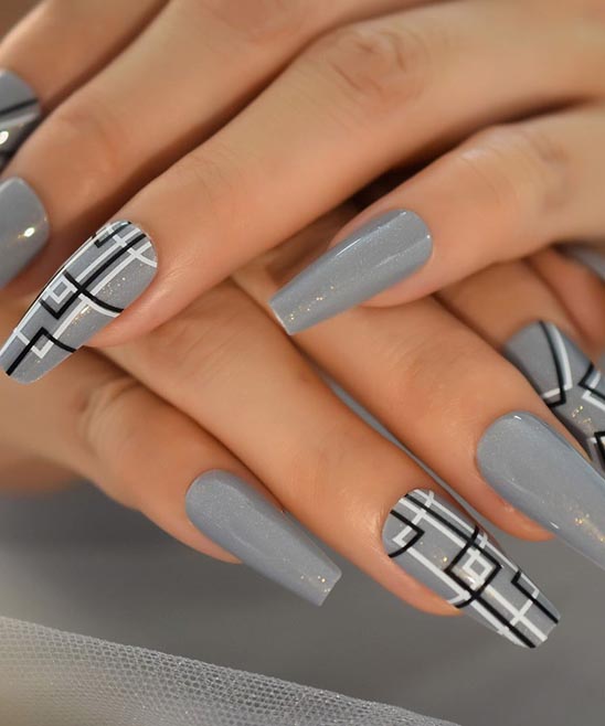 Nail Designs for Short Coffin Shape