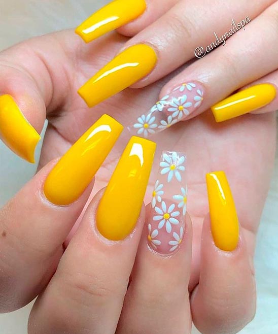 50+ Coffin Summer Nail Designs (2024) TailoringinHindi