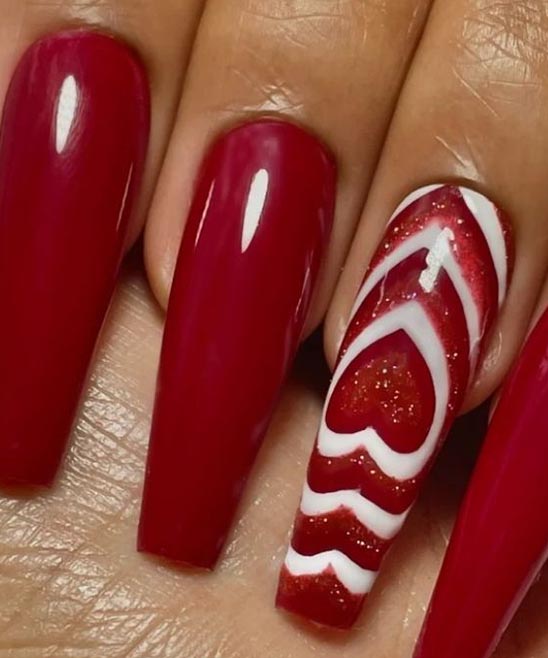 Nail Designs for Valentines Day