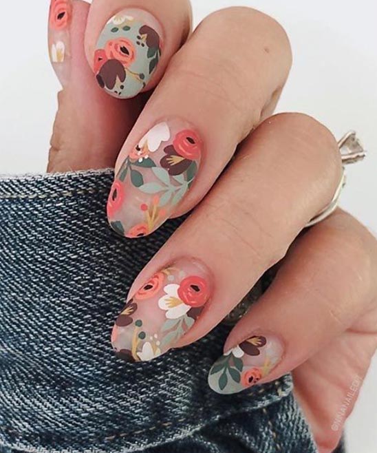 Nail Flower Art Designs