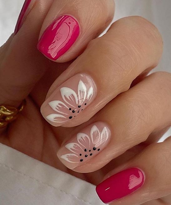 Nail Flower Art Designs