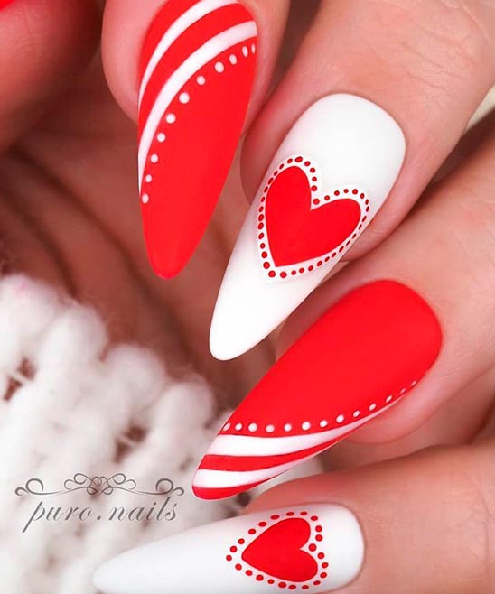 Nail Ideas for Valentine's Day