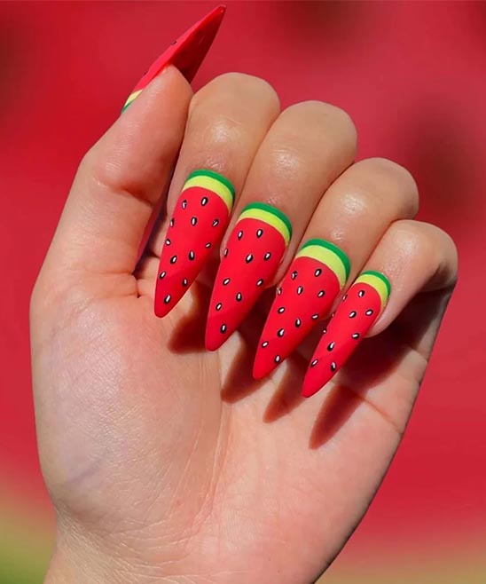 Nail Polish Watermelon