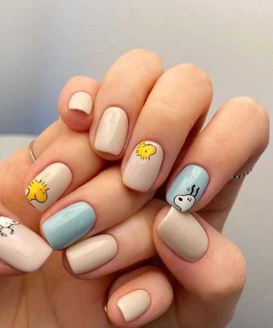 Nails Cute Short