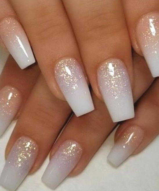 Nails Ombre White