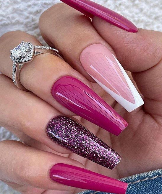 Nails With Rhinestones