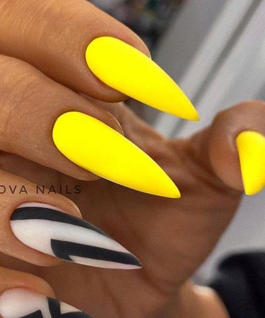 Nails Yellow